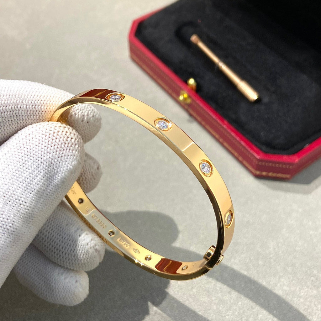 [Elowen jewels ]LOVE BRACELET 6.1MM 10 DIAMONDS