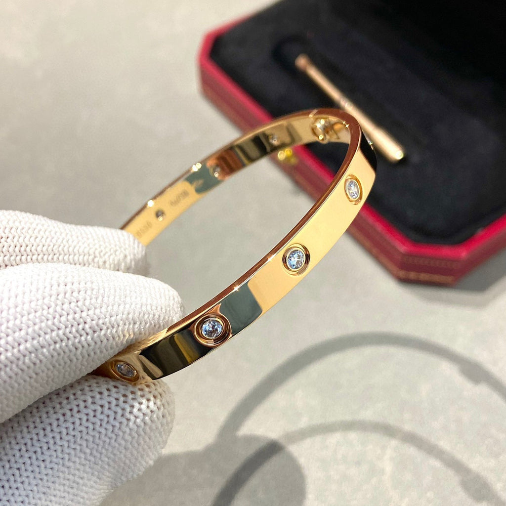 [Elowen jewels ]LOVE BRACELET 6.1MM 10 DIAMONDS