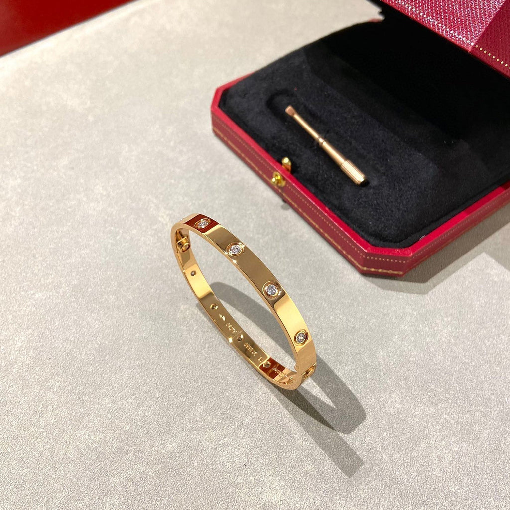 [Elowen jewels ]LOVE BRACELET 6.1MM 10 DIAMONDS
