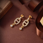 [Elowen jewels ]HM CHAINE DIAMOND EARRINGS