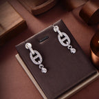 [Elowen jewels ]HM CHAINE DIAMOND EARRINGS