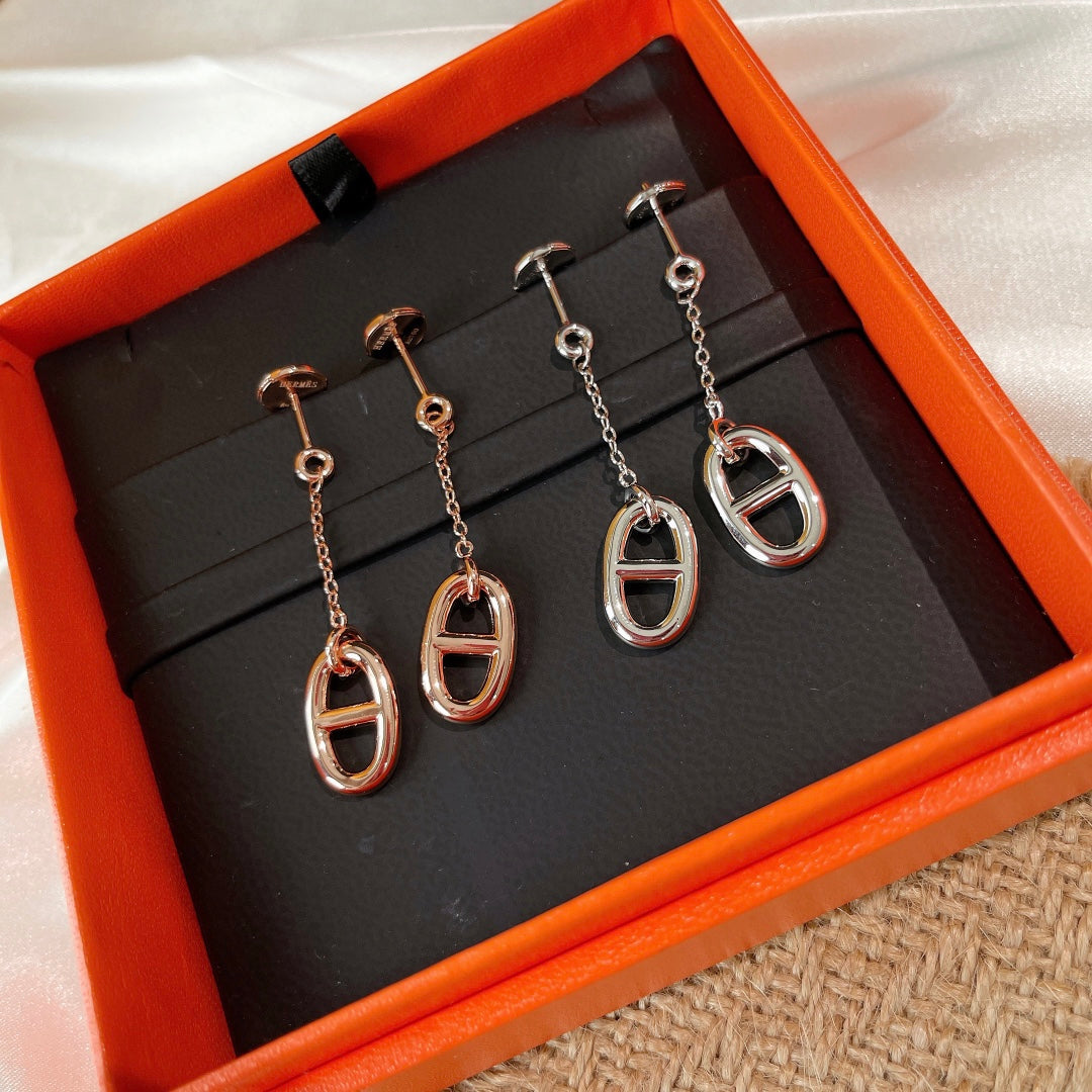 [Elowen jewels ]CHAINE TASSEL EARRINGS