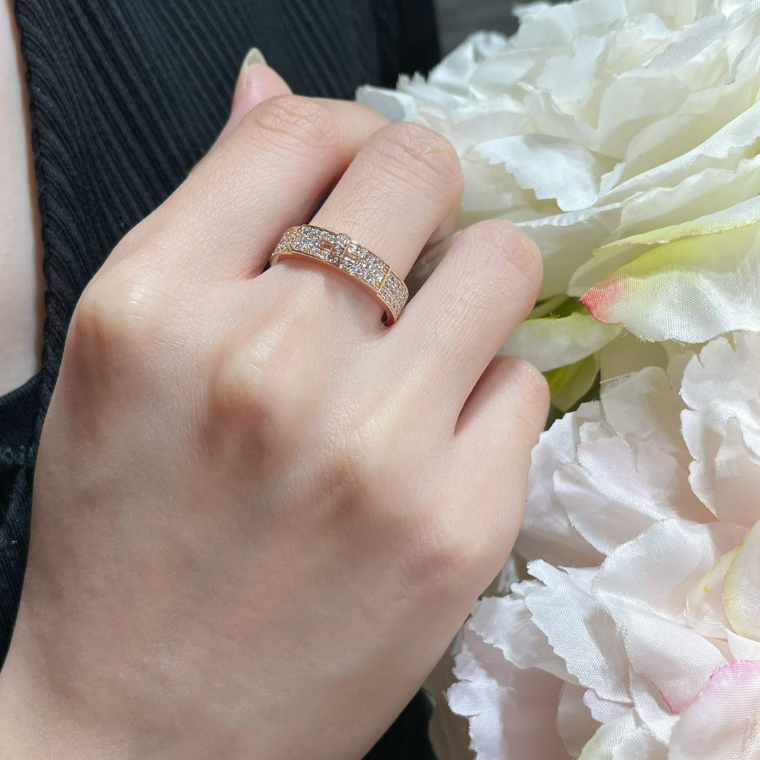 [Elowen jewels ]KELLY PINK GOLD DIAMOND RING
