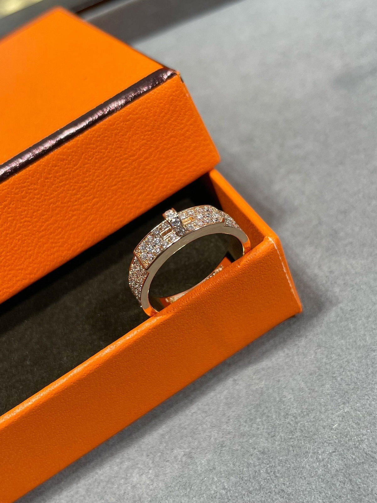 [Elowen jewels ]KELLY PINK GOLD DIAMOND RING