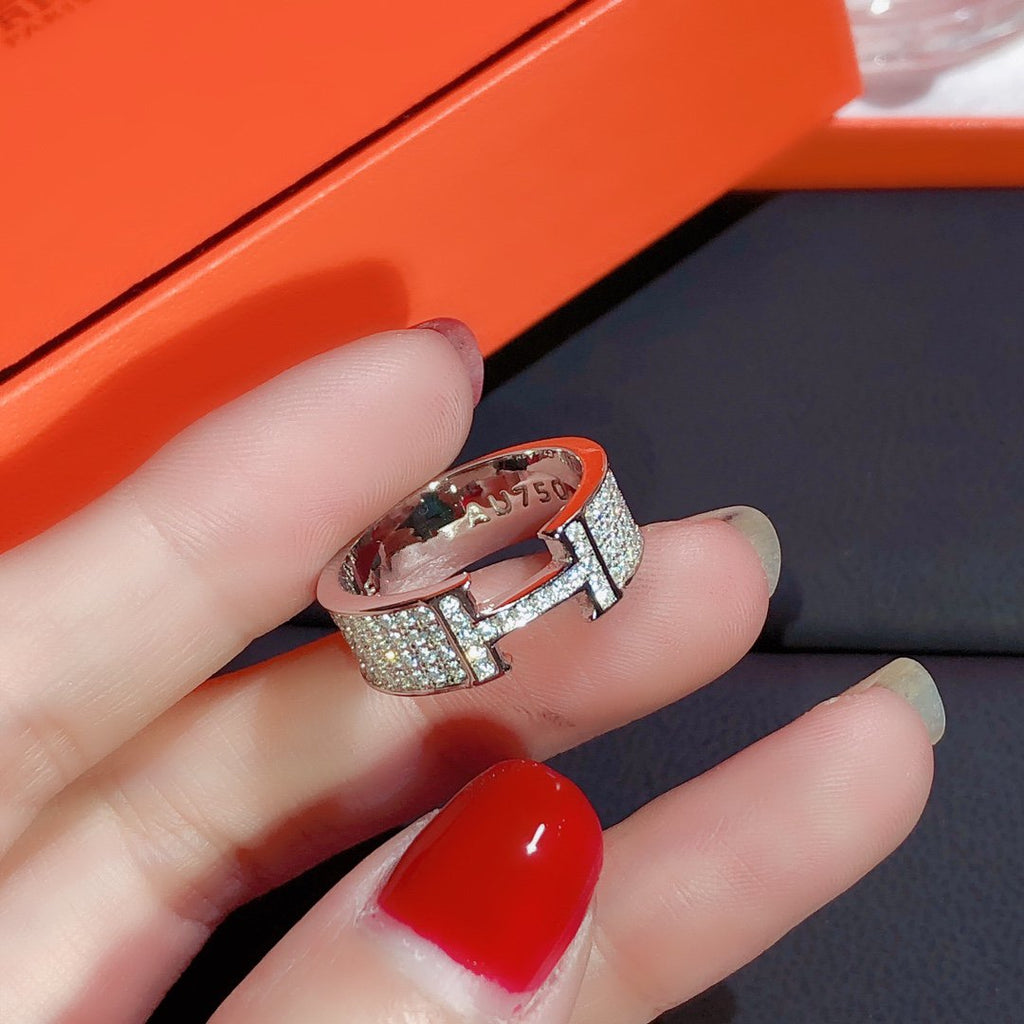 [Elowen jewels ]H-RING VOLLDIAMANT