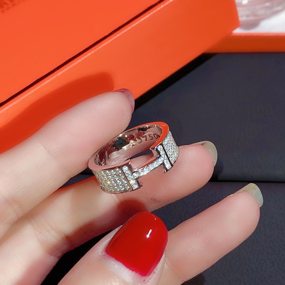 [Elowen jewels ]H RING FULL DIAMOND