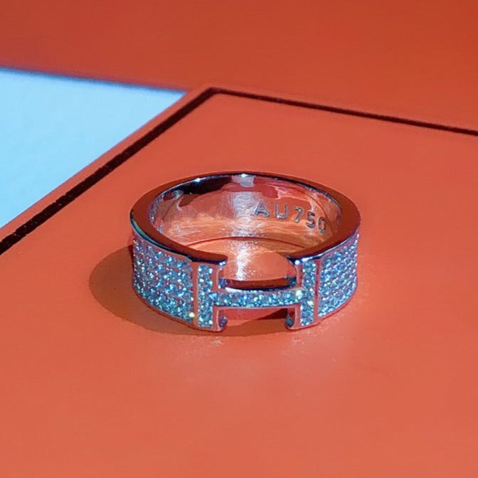 [Elowen jewels ]H-RING VOLLDIAMANT