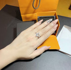 [Elowen jewels ]ECHAPPEE RING SILVER DIAMOND
