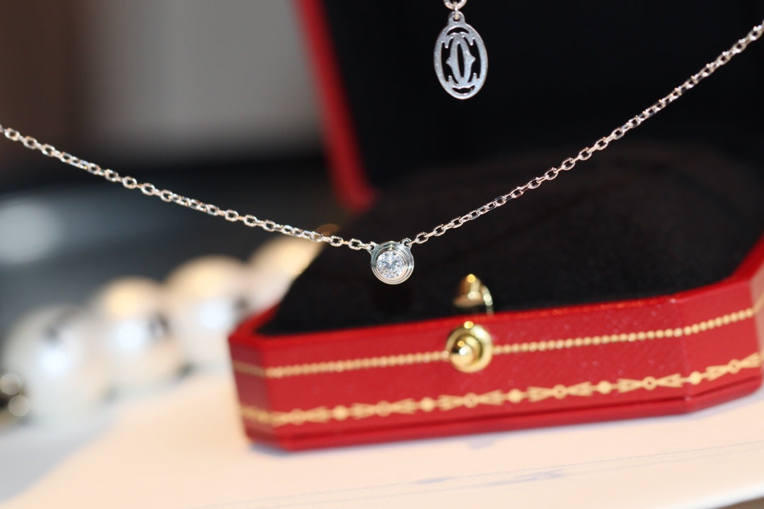 [Elowen jewels ]DAMOUR ダイヤモンドネックレス