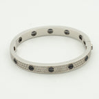 [Elowen jewels ]LOVE ARMBAND 6,1MM DIAMANTBESETZTE KERAMIK
