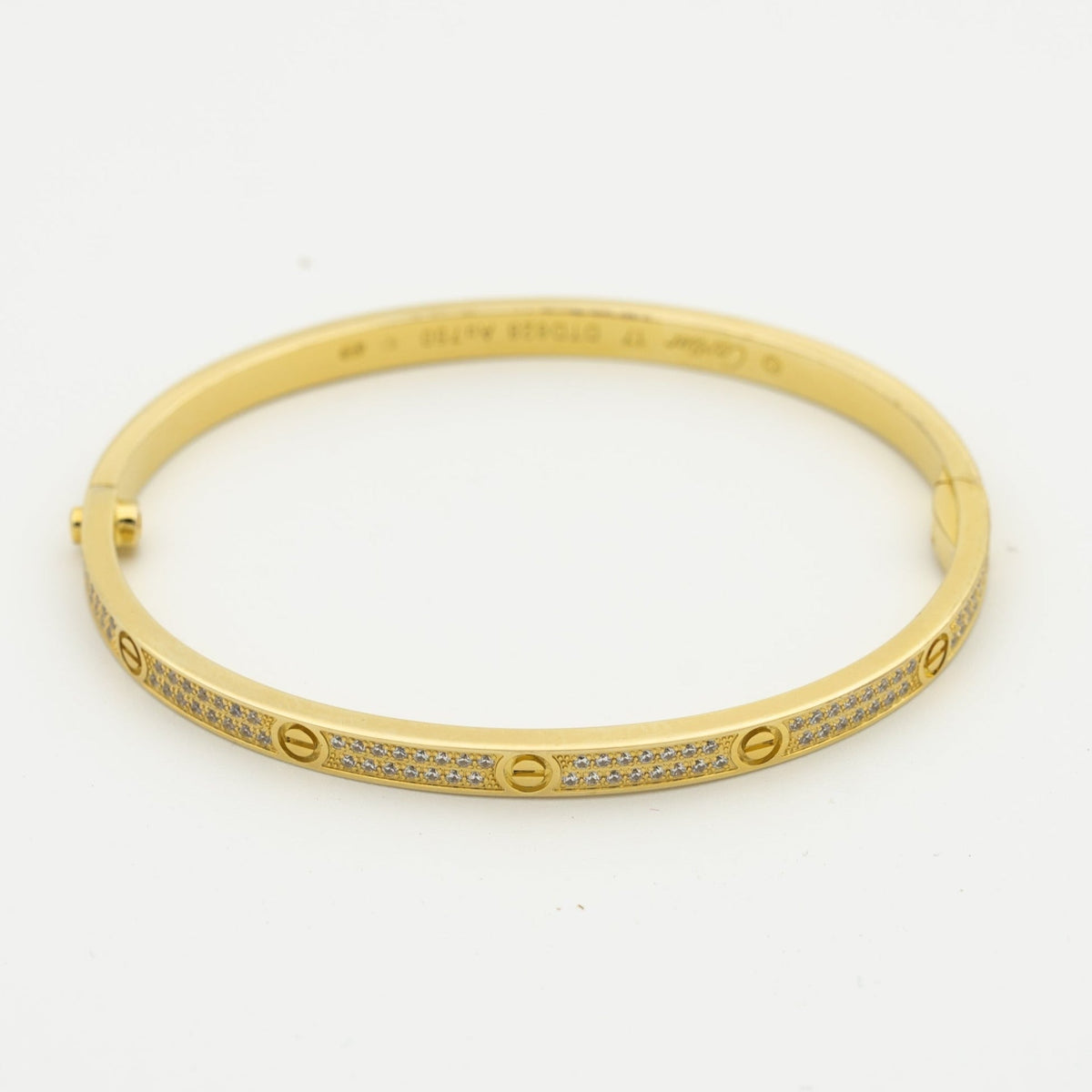 [Elowen jewels ]LIEBESARMBAND 3,65 MM MIT DIAMANT-PAVÉ