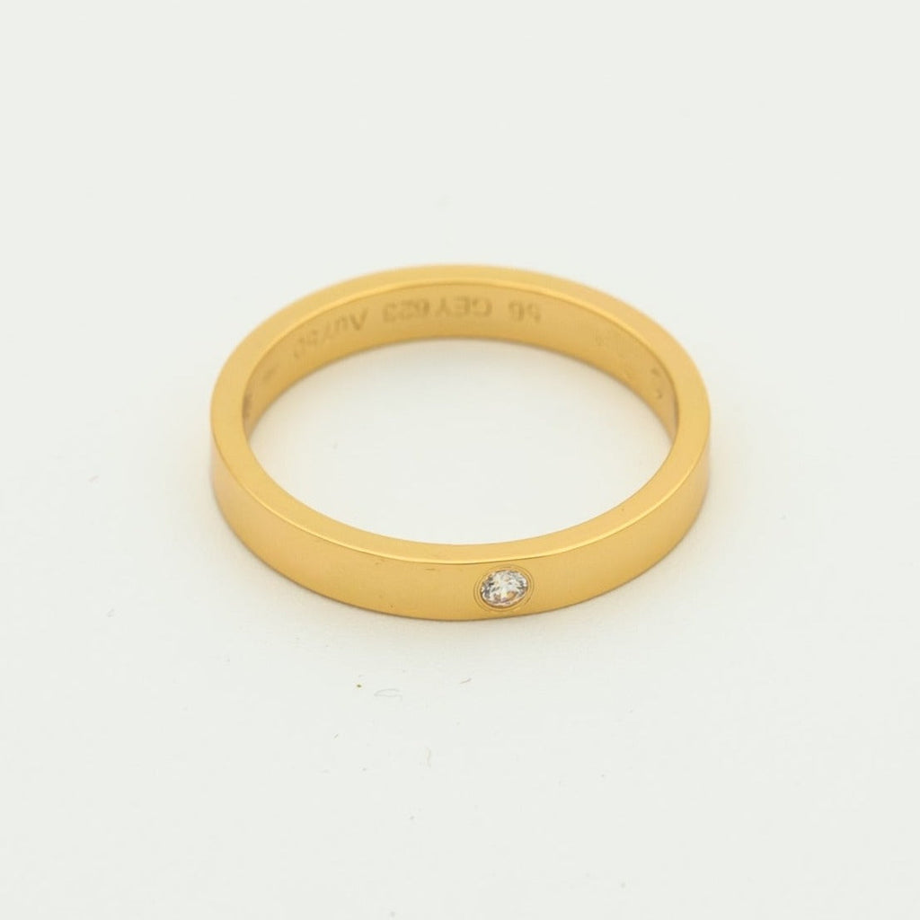[Elowen jewels ]LOVE RING 4MM 1 DIAMOND