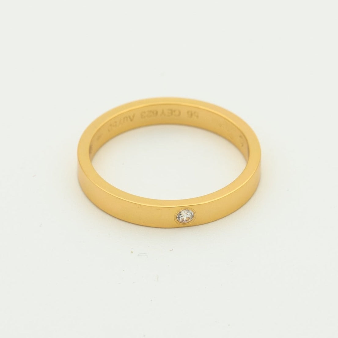[Elowen jewels ]LOVE RING 4MM 1 DIAMANT