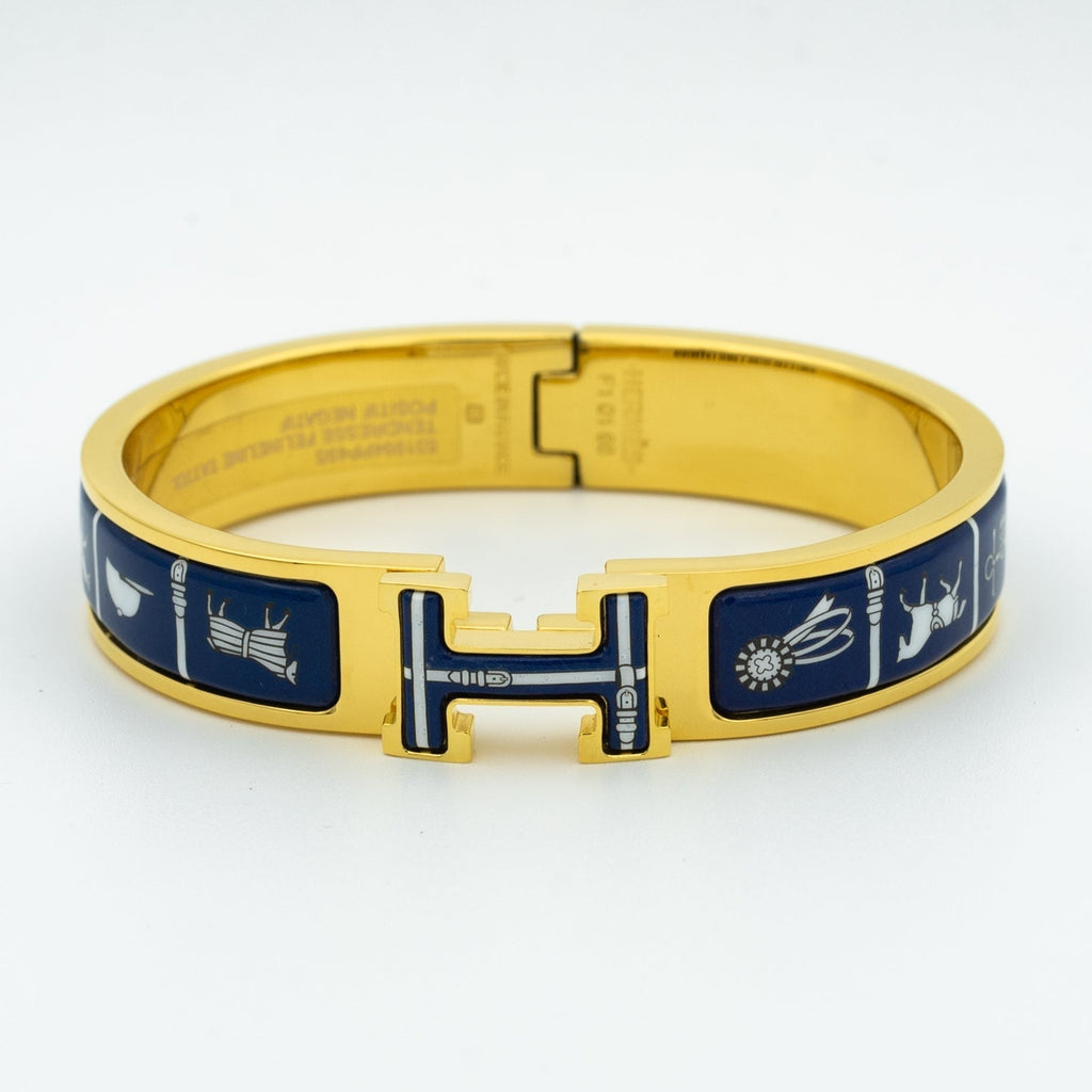 [Elowen jewels ]H BRACELET BLUE CERAMIC
