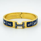 [Elowen jewels ]H BRACELET BLUE CERAMIC