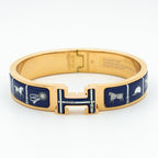 [Elowen jewels ]H BRACELET BLUE CERAMIC
