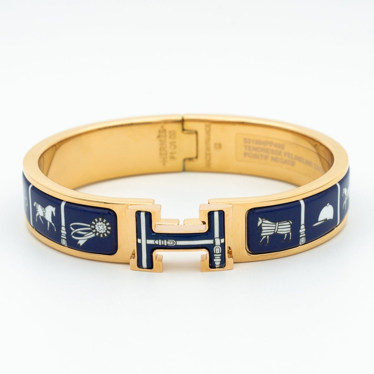 [Elowen jewels ]H BRACELET BLUE CERAMIC