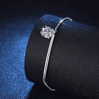 [Elowen]ELEGANT HALF-MOON CURVE MOISSANITE BRACELET