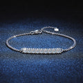 [Elowen]SMILING CURVE MOISSANITE BRACELET