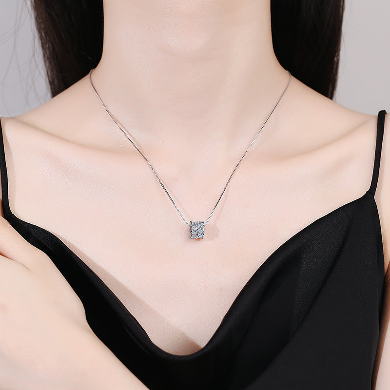 [Elowen]ELEGANT SLIM-WAIST MOISSANITE NECKLACE