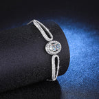 [Elowen]"PIGEON'S EGG" TEARDROP MOISSANITE BRACELET