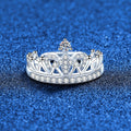 [Elowen]DREAMY CROWN MOISSANITE RING - 1.2CT ELEGANT PRINCESS STYLE