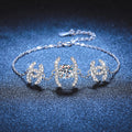 [Elowen]CLASSIC INTERLOCKING MOISSANITE BRACELET