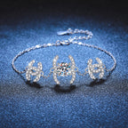 [Elowen]CLASSIC INTERLOCKING MOISSANITE BRACELET