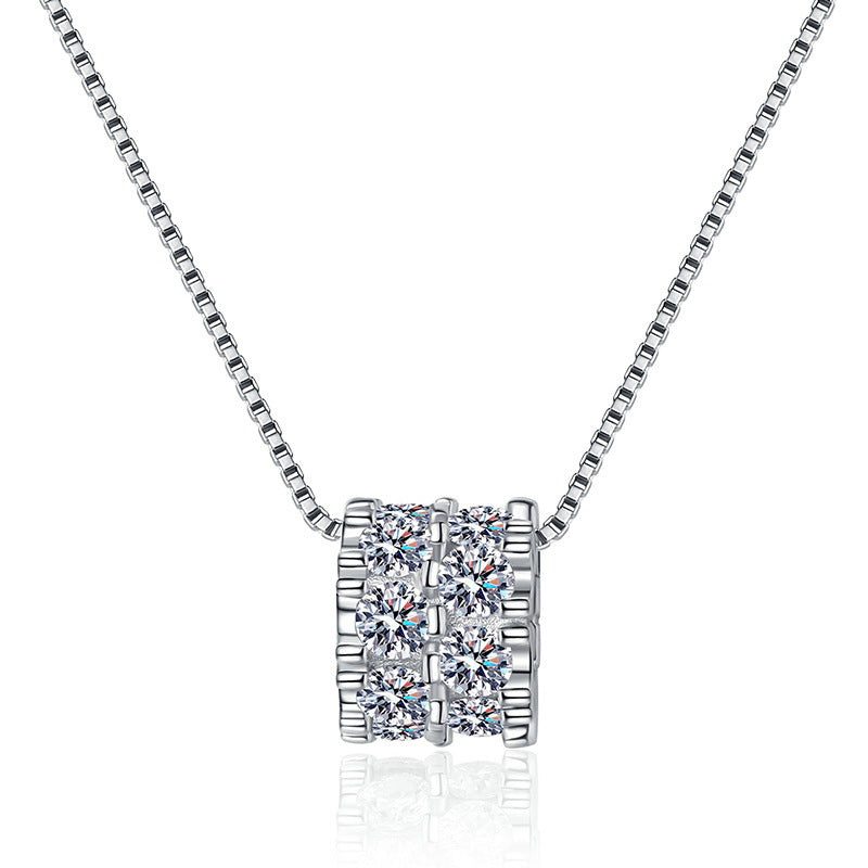 [Elowen]ELEGANT SLIM-WAIST MOISSANITE NECKLACE
