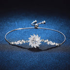 [Elowen]RADIANT SUNFLOWER MOISSANITE BRACELET