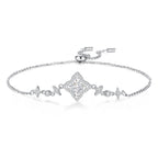 [Elowen]MARQUISE-CLOVER MOISSANIT-ARMBAND
