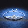 [Elowen]"PIGEON'S EGG" TEARDROP MOISSANITE BRACELET