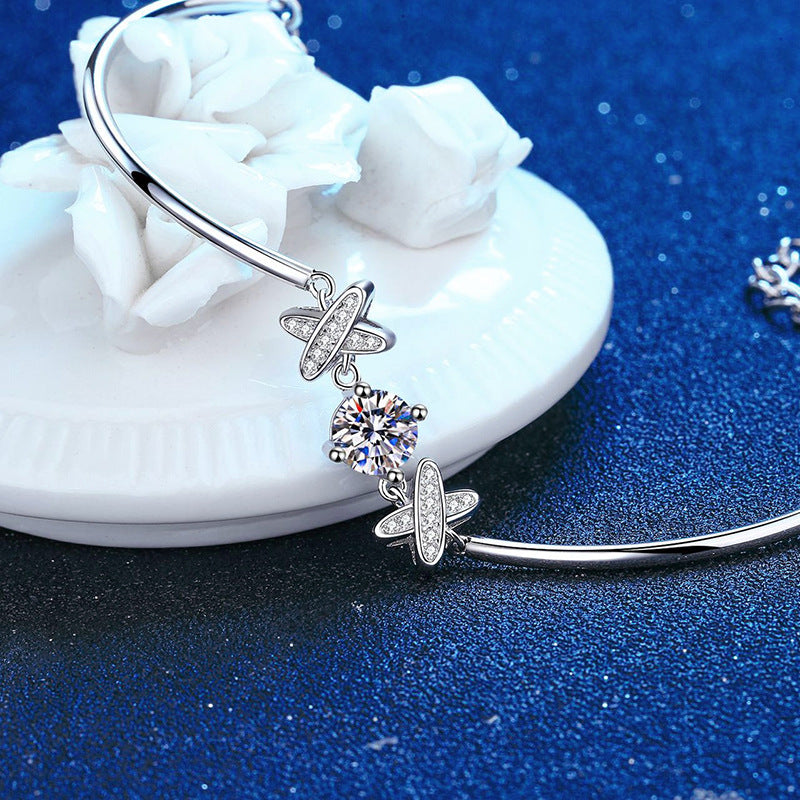 [Elowen]ELEGANT BOW-KNOT MOISSANITE BRACELET