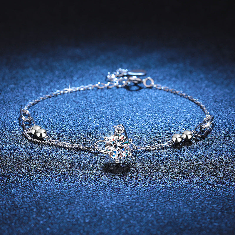 [Elowen]CLASSIC SOLITAIRE MOISSANITE BRACELET