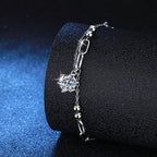 [Elowen]CLASSIC SOLITAIRE MOISSANITE BRACELET
