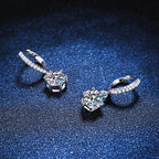 [Elowen]CLASSIC 6-PRONG MOISSANITE DROP EARRINGS