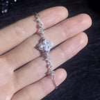 [Elowen]MARQUISE-CLOVER MOISSANIT-ARMBAND