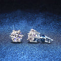 [Elowen]SIX-PRONG MOISSANITE EARRINGS