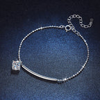 [Elowen]ELEGANT HALF-MOON CURVE MOISSANITE BRACELET