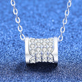 [Elowen]FULL-PAVE "HOURGLASS" MOISSANITE NECKLACE