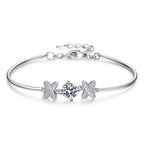 [Elowen]ELEGANT BOW-KNOT MOISSANITE BRACELET