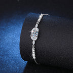 [Elowen]BLOOMING STAR-FLOWER MOISSANITE BRACELET