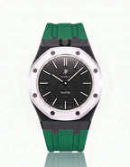 Silicone Strap & Case Royal Pop Ocho Negro(Customize  Colors)