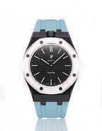 Silicone Strap & Case Royal Pop Ocho Negro(Customize  Colors)