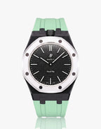 Silicone Strap & Case Royal Pop Ocho Negro(Customize  Colors)