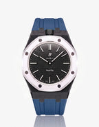 Silicone Strap & Case Royal Pop Ocho Negro(Customize  Colors)