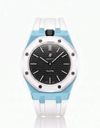 Silicone Strap & Case Royal Pop Ocho Negro(Customize  Colors)