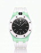 Silicone Strap & Case Royal Pop Ocho Negro(Customize  Colors)
