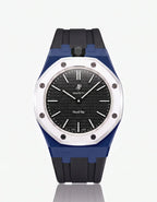 Silicone Strap & Case Royal Pop Ocho Negro(Customize  Colors)