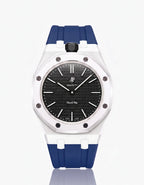Silicone Strap & Case Royal Pop Ocho Negro(Customize  Colors)